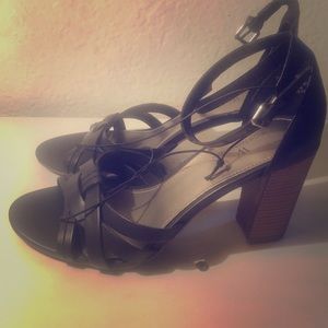 Worthington Womens Beckwith Heeled Sandals